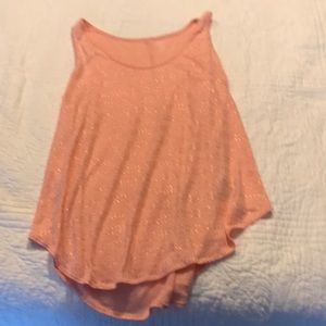 Peach tank top